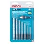 Bosch CC2110 Clic-Change 8 Piece Twist Drill Bit Assortment with Clic-Change Chuck