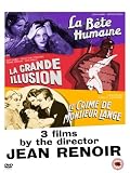 Jean Renoir - La Bete Humaine, La Grande Illusion, Le Crime De Monsieur Lange [1938]