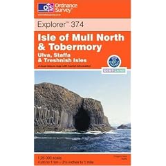 Isle of Mull North and Tobermory: Ulva, Staffa and Trenish Isles (Explorer Maps)
