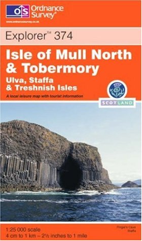City Travel Guides Discounted  Used : Carte de randonnée : Isle of Mull North and Tobermory (en anglais)