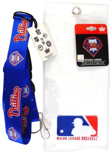 Philadelphia Phillies Lanyard with Ticket Holder and Logo Pin at Amazon.com