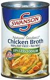 Swanson Broth Rtsb Chicken 33% Less Sodium - 24 Pack