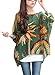 iNewbetter Womens Floral Batwing Sleeve Chiffon Beach Loose Blouse Tunic Tops