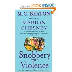 Snobbery with Violence: An Edwardian Murder Mystery (St. Martin's Minotaur Mysteries)