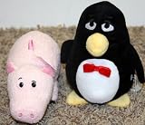 Disney Toy Story Wheezy and Hamm 6 Plush Bean Bag Doll Set Mint