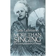 More Than Singing: The Interpretation of Songs