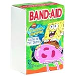 Band-Aid Adhesive Bandages, SpongeBob SquarePants, Assorted Sizes, 20 bandages $3.29