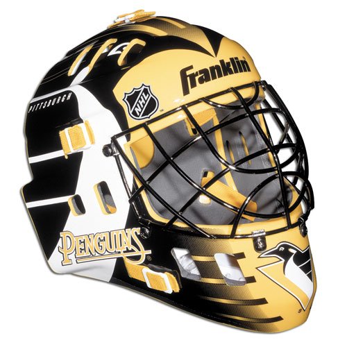 Franklin Sports Pittsburgh Penguins NHL Team SX Comp GFM 100 Goalie Mask