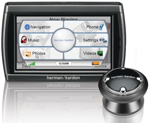 Harman Kardon GPS-810 4.3-Inch Widescreen Bluetooth Portable GPS Navigator and Media Player