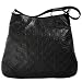 GUCCI Handtasche schwarzes Leder medium, Logo-Praegung GUHB2993