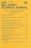 The Bell System Technical Journal: Computing Science and Systems (Vol. 61, No. 9, Part 2)