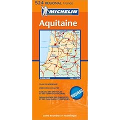 Carte routi�re : Aquitaine