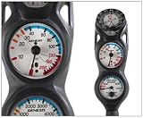Genesis 200 ft. Inline Pressure And Depth Gauge W/Compass