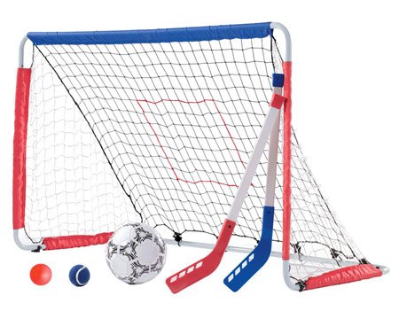 Step2 Kickback Soccer Goal And Pitch Back