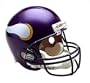 Riddell Minnesota Vikings NFL Deluxe Replica Full Size Helmet