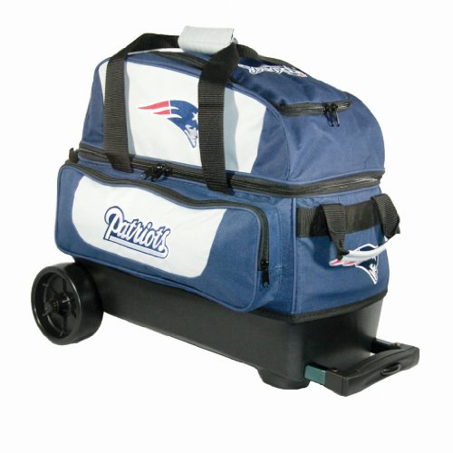 NFL Double Roller Bowling Bag- New England Patriots ()