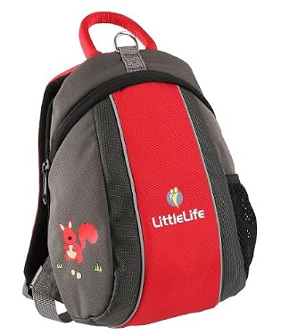 LittleLife Runabout Toddler Daysack - Red