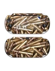 Bullets Design Protective Decal Skin Sticker (High Gloss Coating) for Sony Playstation PS Vita Handheld