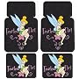 Tinker Bell Fearless Flirt Front & Rear 4-pc. Car Floor Mats With Bonus Decal