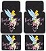 Tinker Bell Fearless Flirt Front & Rear 4-pc. Car Floor Mats With Bonus Decal