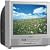 Haier TCR13 13-Inch CRT TV/DVD Combination with ATSC Tuner (Silver)