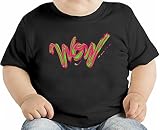 Wow Logo オーガニックベビーTシャツ 12 - 18 Months