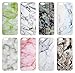 Iphone 6s Plus / 6 Plus Case, Marble Pattern Gray Soft Flexible TPU Slim Fit Protective Cover Case for Iphone 6 Plus / Iphone 6s Plus (Color 4)