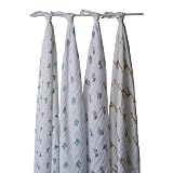 aden + anais Muslin Wraps 4-Pack - Zoo Animals by aden %2B anais