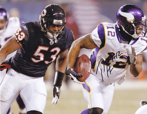 Percy Harvin signed autographed 8 x 10 photo Minnesota Vikings