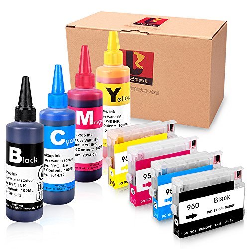 MicroJet Refill Ink Kit for HP 950 950XL 951 951XL Officejet Pro 8100