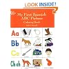 My First Spanish ABC Picture Coloring Book (Dover Children's Bilingual Coloring Book)