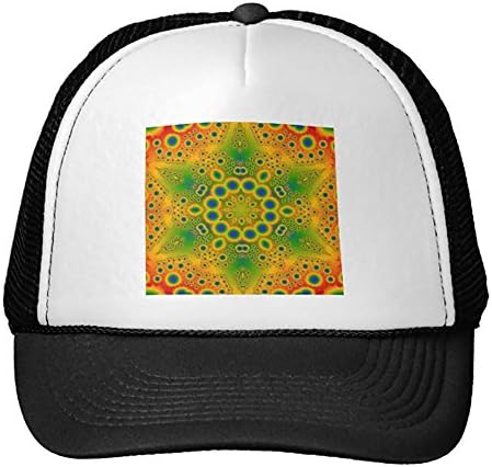 Psychedelic Radial Pattern: Trucker Hat