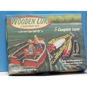 Wooden Lure Carving Kit - Fishing - Bass - Top Water