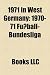 1971 in West Germany: 1970-71 Fuball-Bundesliga L=0: my-fan-page.de