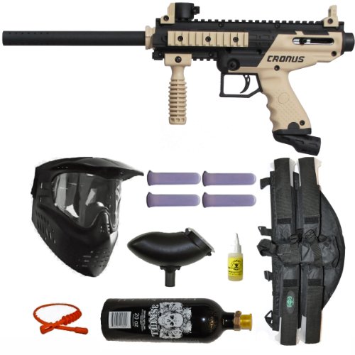 Tippmann cronus paintball gun 3skull 4+1 mega set