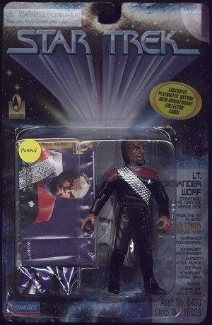  4.5" Lt. Commander Worf, Strategic Operations Officer, Deep Space Nine - Star Trek: Deep Space Nine