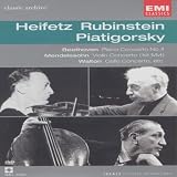 Collection Classic Archive : Arthur Rubinstein, Jascha Heifetz et Gregor Piatigorski (Beethoven / Mendelssohn / Debussy / Dinicu / Walton) - DVD