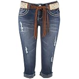 Wallflower Buffalo Belted Capris