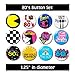 Misc. 80's Buttons (set #2)
