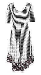 Summer Striped Print Cotton Short Sleeves Bodycon Dress/Party Dress/Maxi Dress 