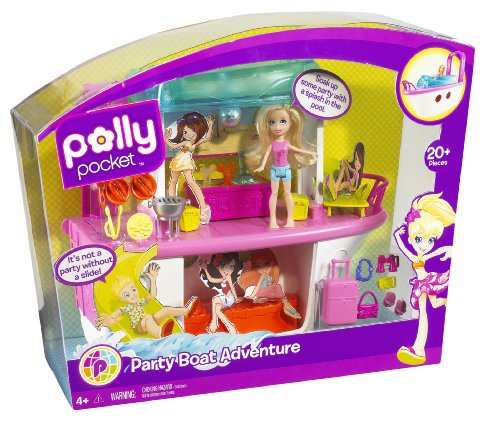 Polly Pocket Party Boat Adventure 51EEnjfPyjL Polly Pocket Party Boat Adventure