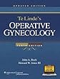 TeLinde's Operative Gynecology (Te Linde's Operative Gynecology)