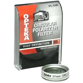 Opteka 27mm High Definition² Multi-Coated Circular Polarizing Glass Filter