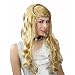 Renaissance Prinzessin Lange Blonde Perücke Verkleidung Halloween Accessoire