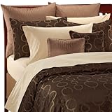 Luxury Home Deco 12-Piece Bed In a Bag With Sheet Set, Chocolate Brown, Queen