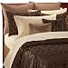 Luxury Home Deco 12-Piece Bed In a Bag With Sheet Set, Chocolate Brown, Queen