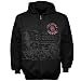 Oklahoma Sooners Black Zippity Full Zip Hoody Sweatshirt