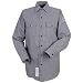 Bulwark Flame Resistant 7 oz Cotton Excel FR Regular Work Shirt with Sleeve Vent, One-Piece Lined Cuff, Khaki, Large