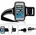 Exclusive Cardiarm Running iPhone 6S | 6 Sports Workout Armband | Also Fits iPhone 5/5S/5C, Galaxy S4 + Key Holder, Water Resistant