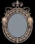 Fine Art Lamps Midsummer Nights Dream 204155 Mirrored 2-LT 120w (43"H x 30"W) Sconce Light in Iron